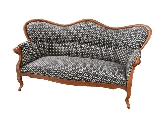 Classic French Sofa 3D model