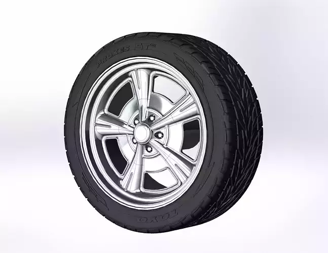 Custom wheels US Mags Ardunn for your scale model