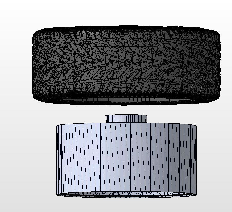 Custom wheels US Mags Saber for your scale model 3D print model_15