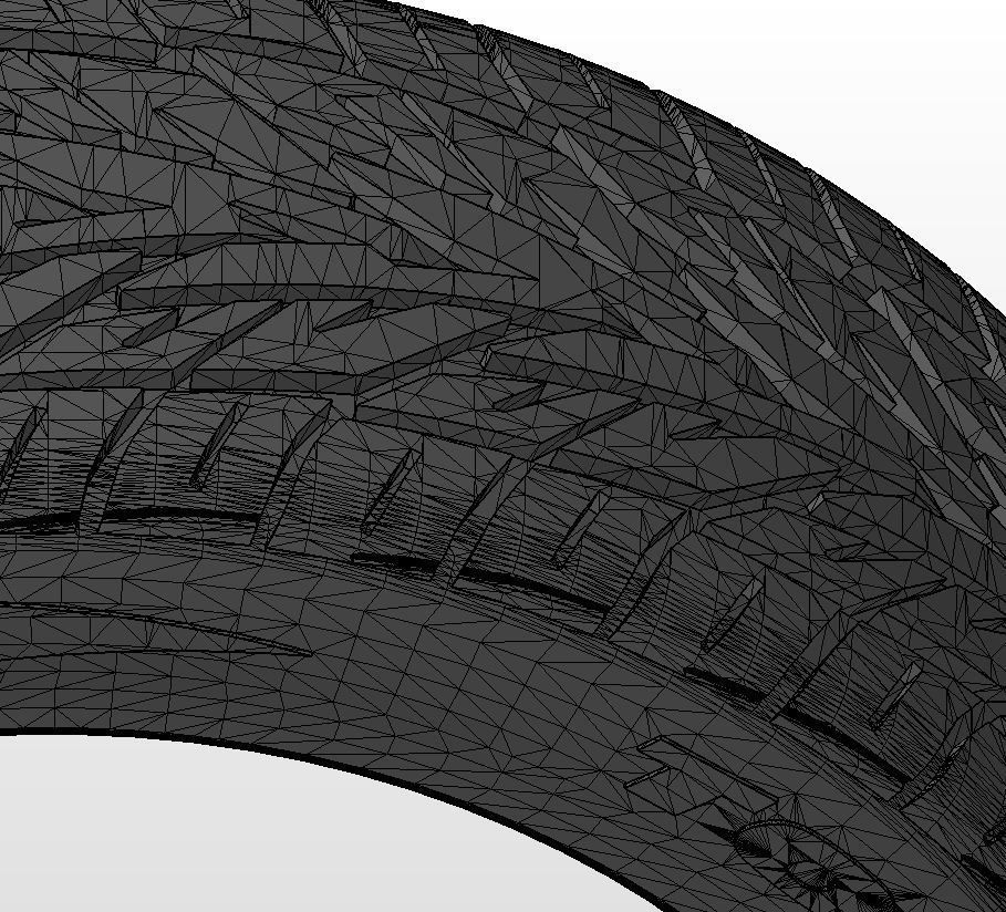 Custom wheels US Mags Saber for your scale model 3D print model_14