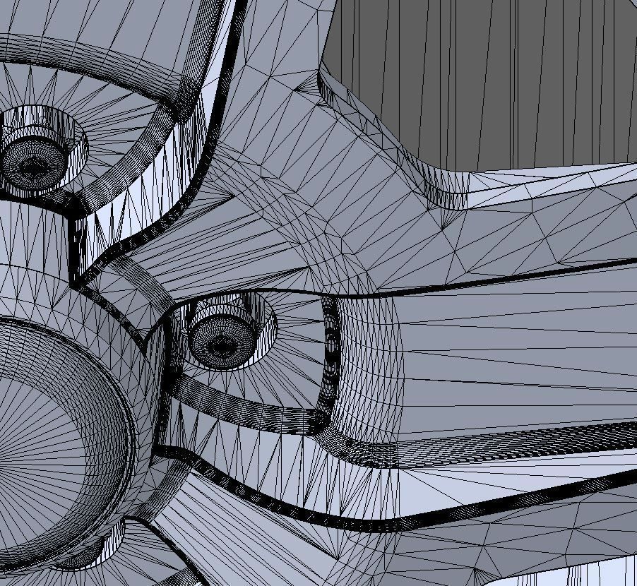 Custom wheels US Mags Saber for your scale model 3D print model_12