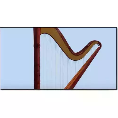 Harp Studio Max 3D model