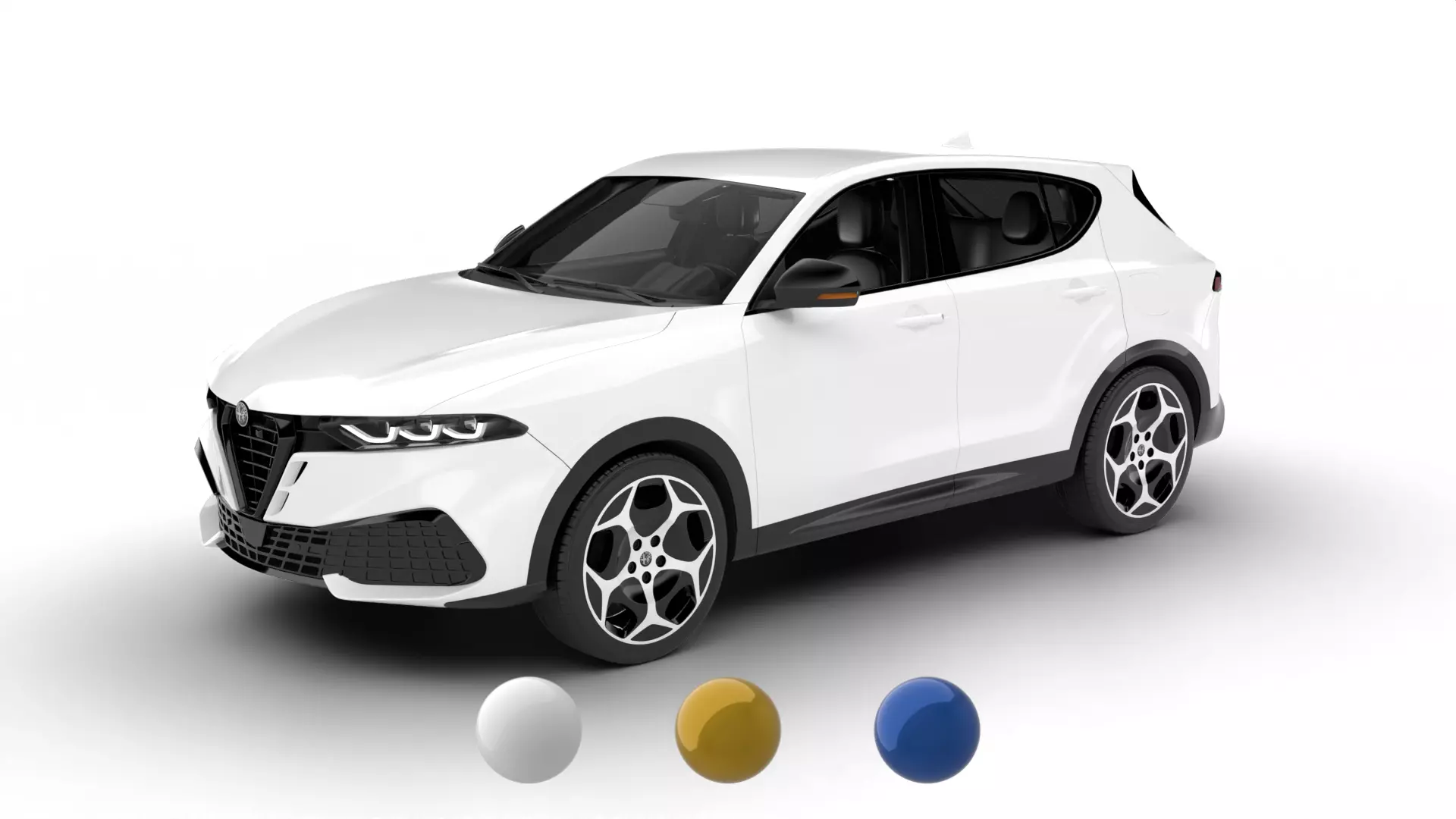 Alfa Romeo Tonale Ibrida Plug-in Hybrid 2026 3d model 3D model