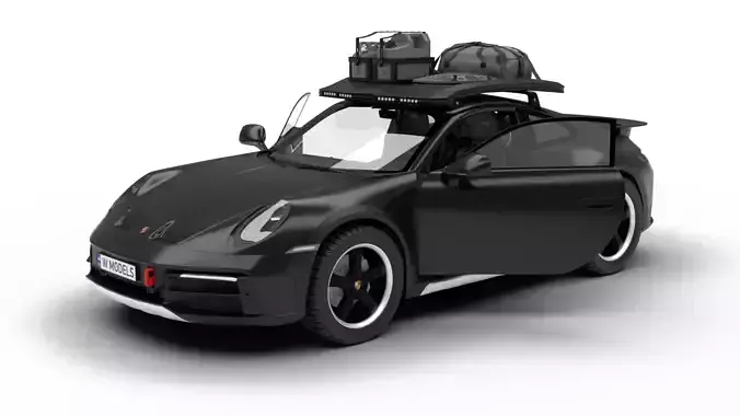 Porsche 911 Dakar 2023 HQ interior