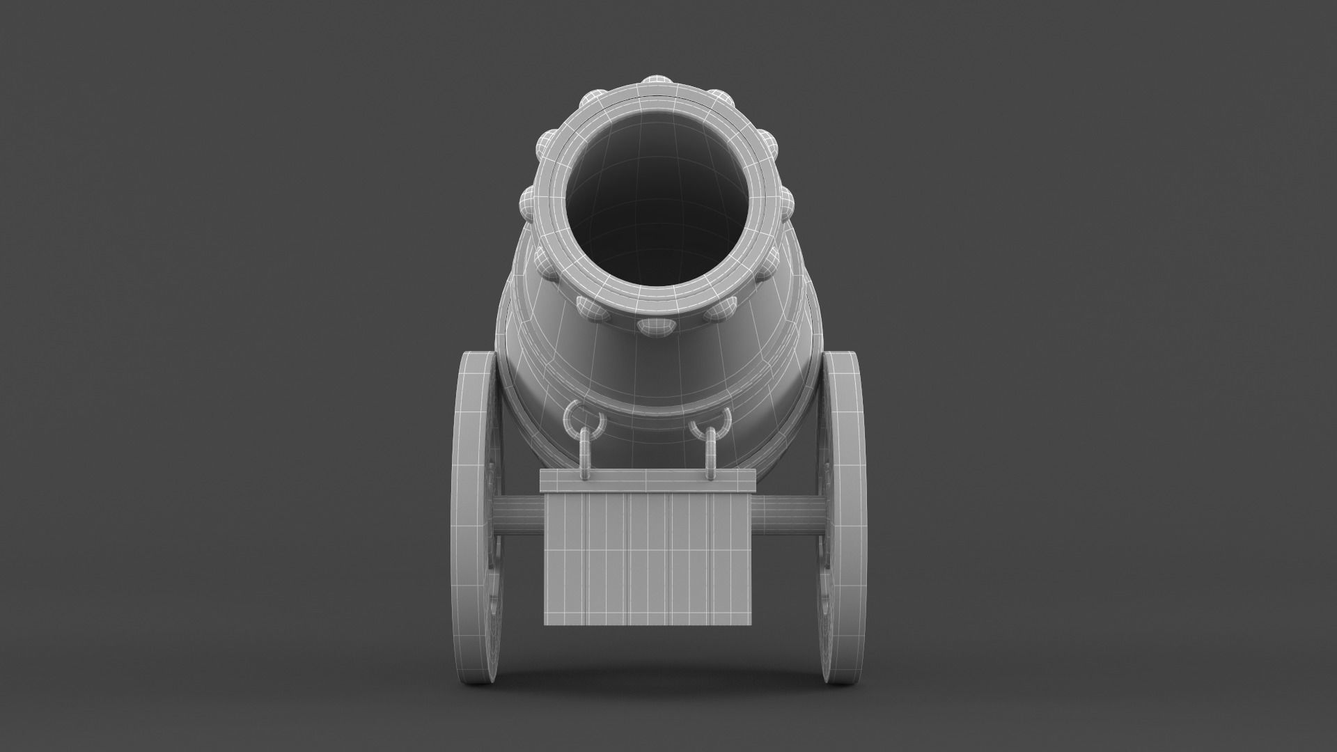 Circus Cannon 3D model_13