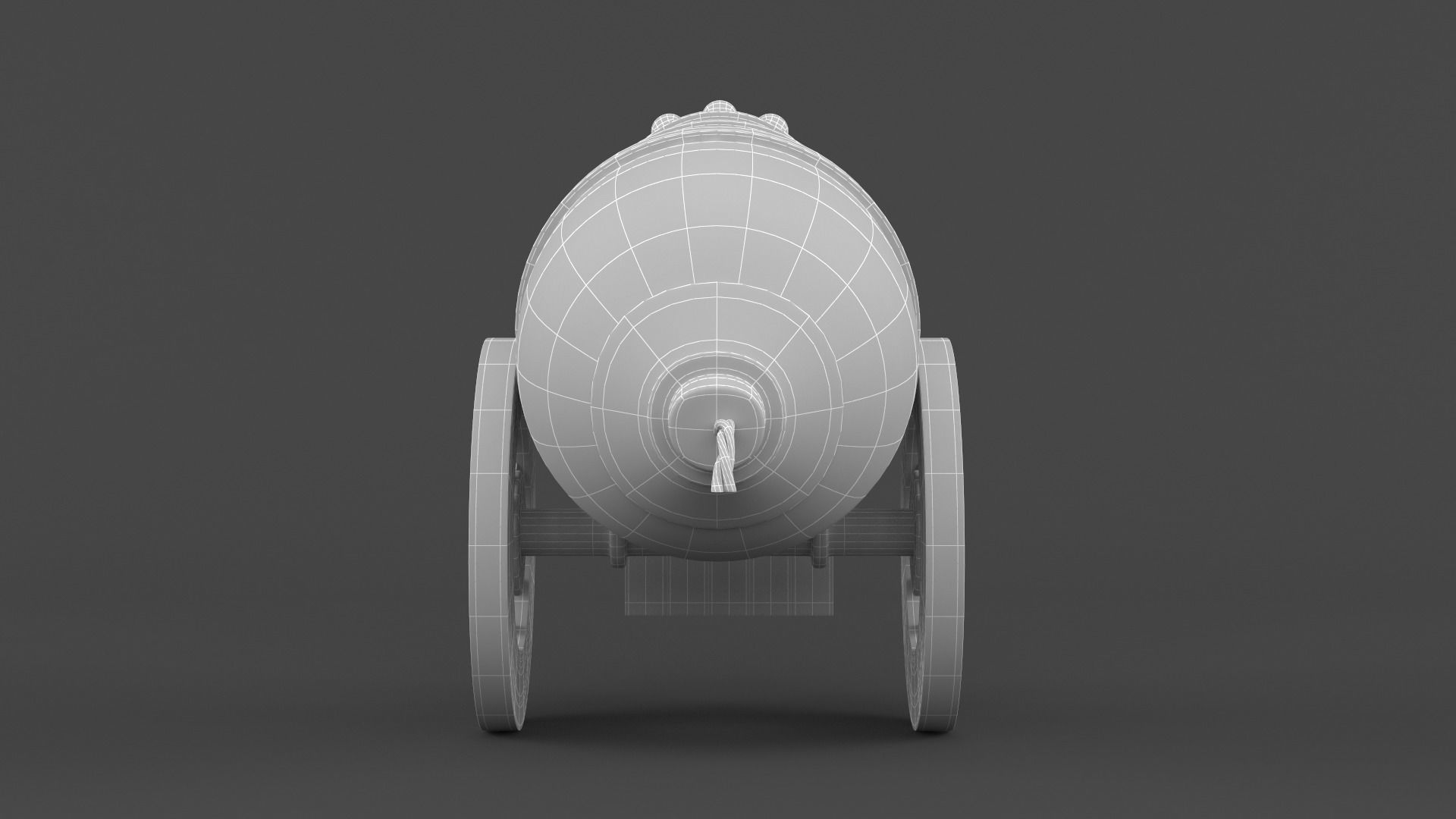 Circus Cannon 3D model_12