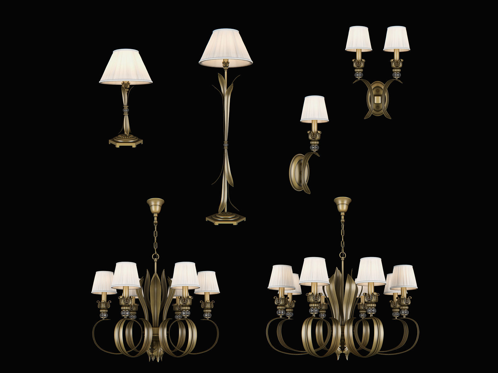 783 Antiqua Lightstar Collection of Classical Lamps _1