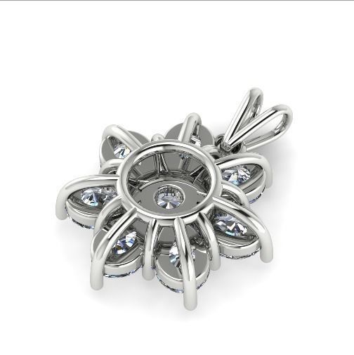 Pendant Model N01889 3D print model_1