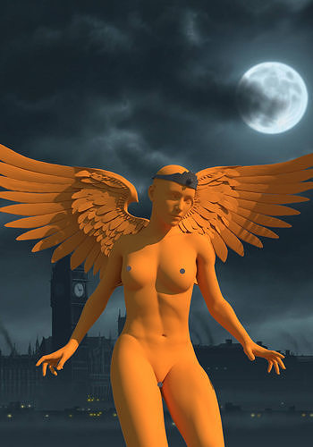 angel Free 3D model