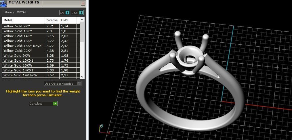 Soliter ring N01874 3D print model_7