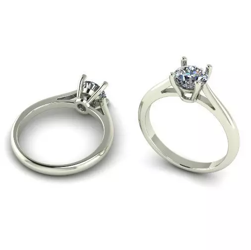 Soliter ring N01874 3D print model_0