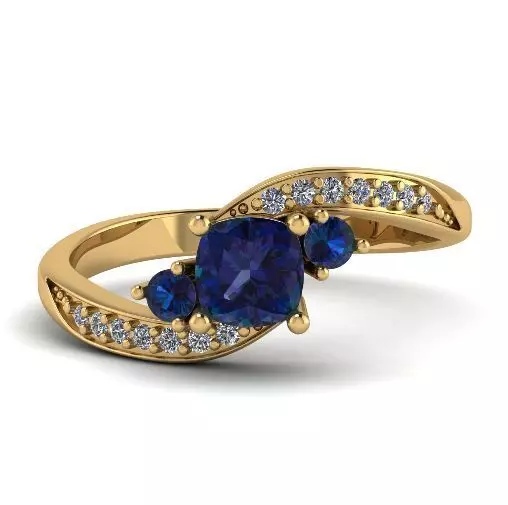 Ring N01862 3D print model_0