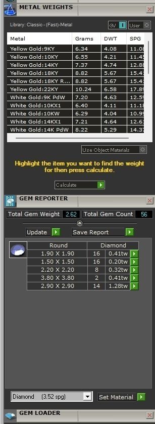 Custom Cushion Square Shape Round Diamond Studs - Earrings 14mm 3D print model_5