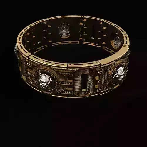 Bracelet lion N01916