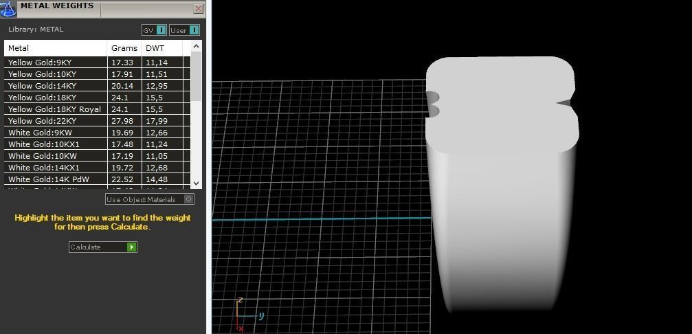 Rings N01904 3D print model_10