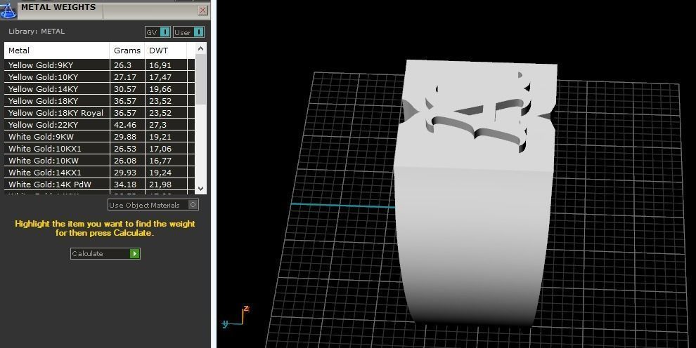 Rings N01904 3D print model_9