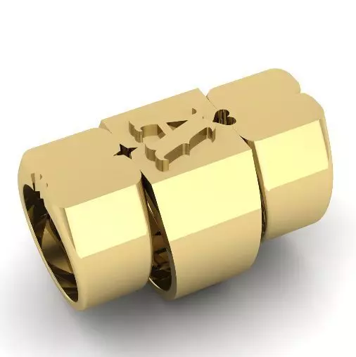 Rings N01904 3D print model_0