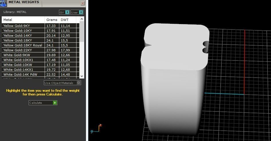 Rings N01904 3D print model_8