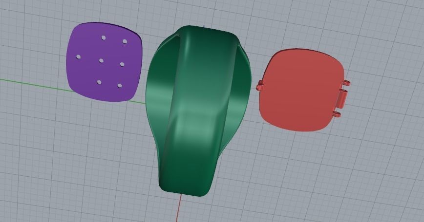 Ring N01901 3D print model_4