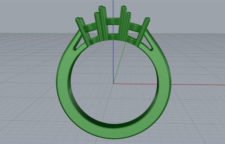 Ring N01900 3D print model_2