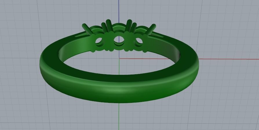 Ring N01900 3D print model_4