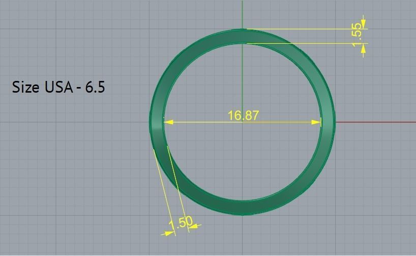 Ring Bolt N012224 3D print model_6