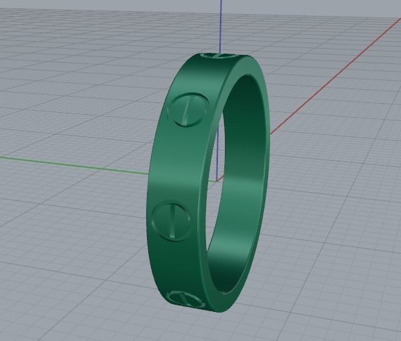 Ring Bolt N012224 3D print model_3
