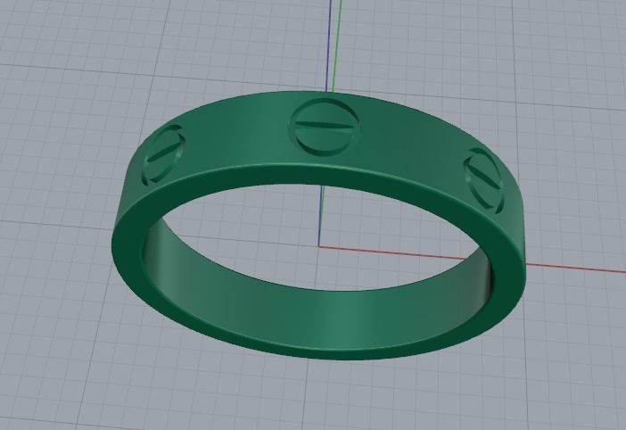 Ring Bolt N012224 3D print model_5
