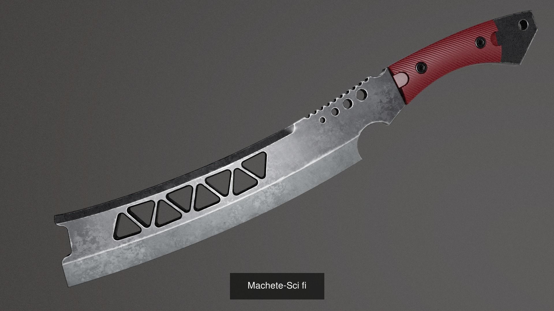 knives and machete 3D Model Collection_4
