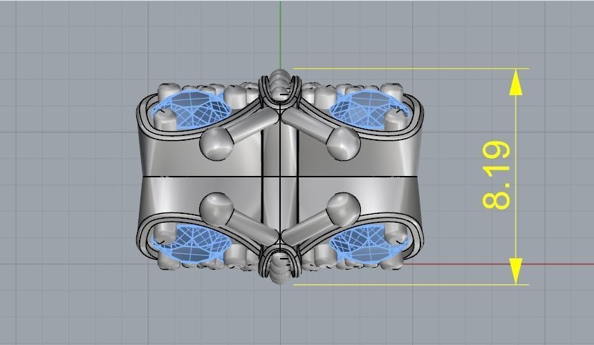 Butterfly N012196 3D print model_7