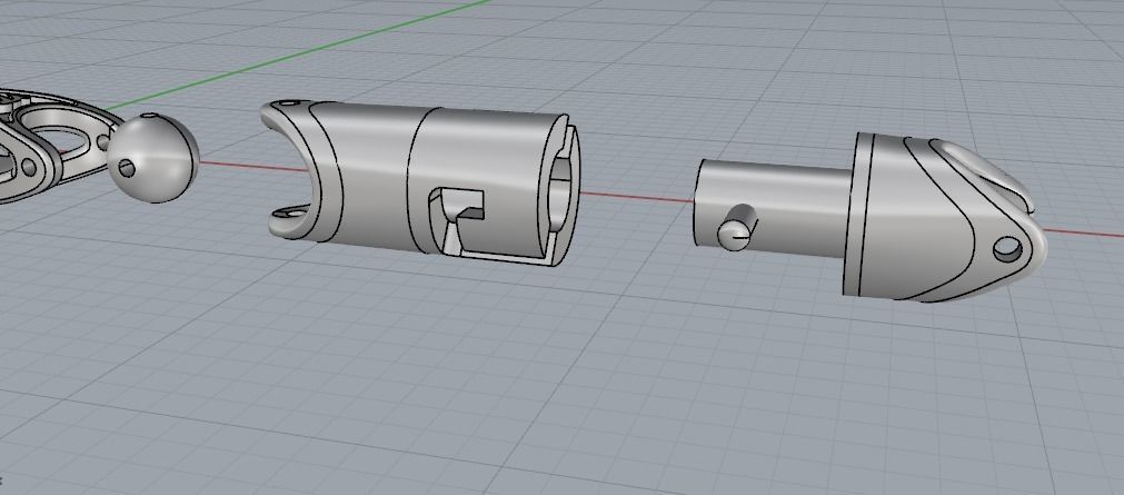 Bracelet N012266 3D print model_3