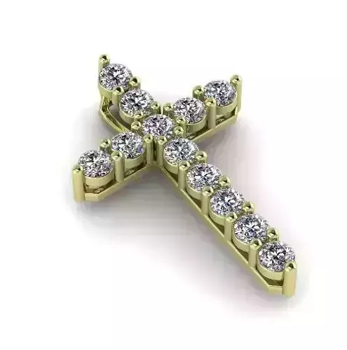Pendant cross 15mm N012254