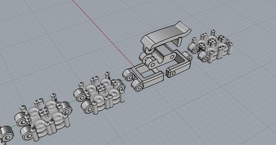 Bracelet N012250 3D print model_3