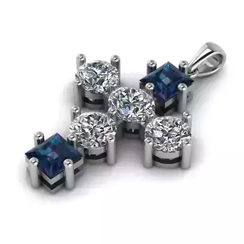 Pendant cross N012233