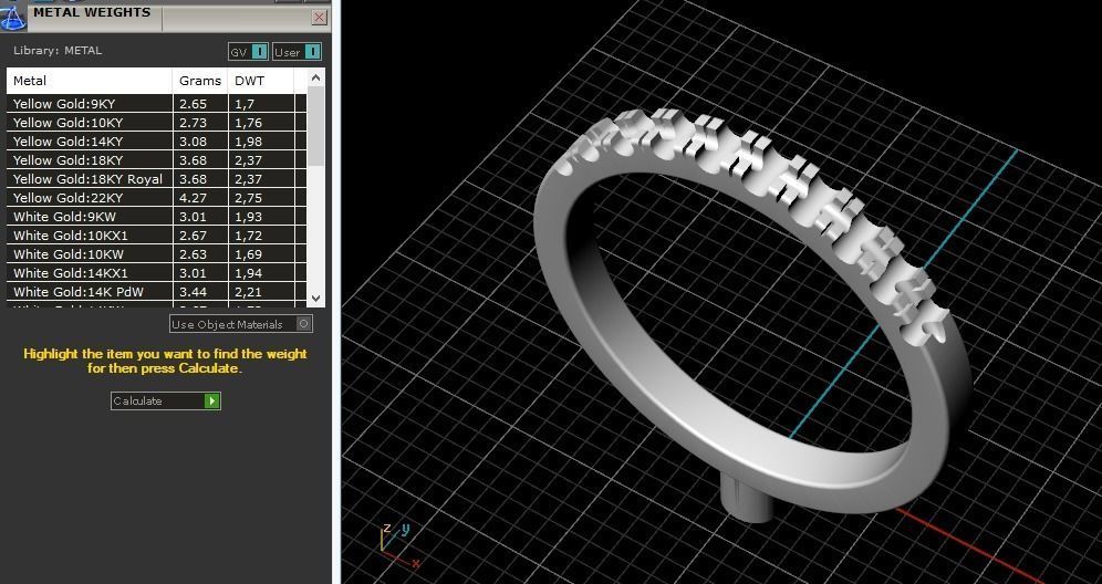 Ring N012226 3D print model_7