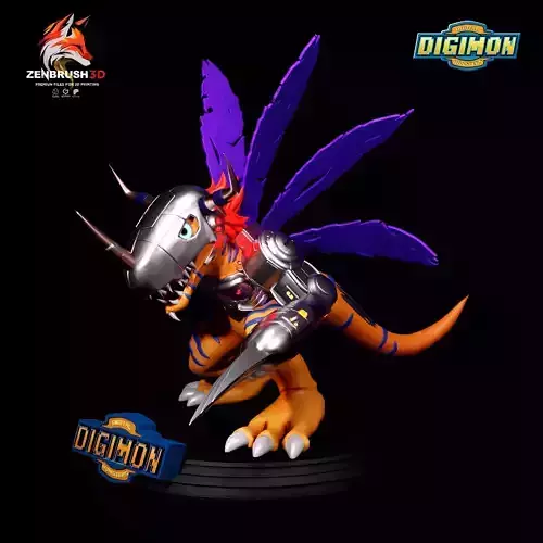 Digimon - MetalGreymon  3D  Printing