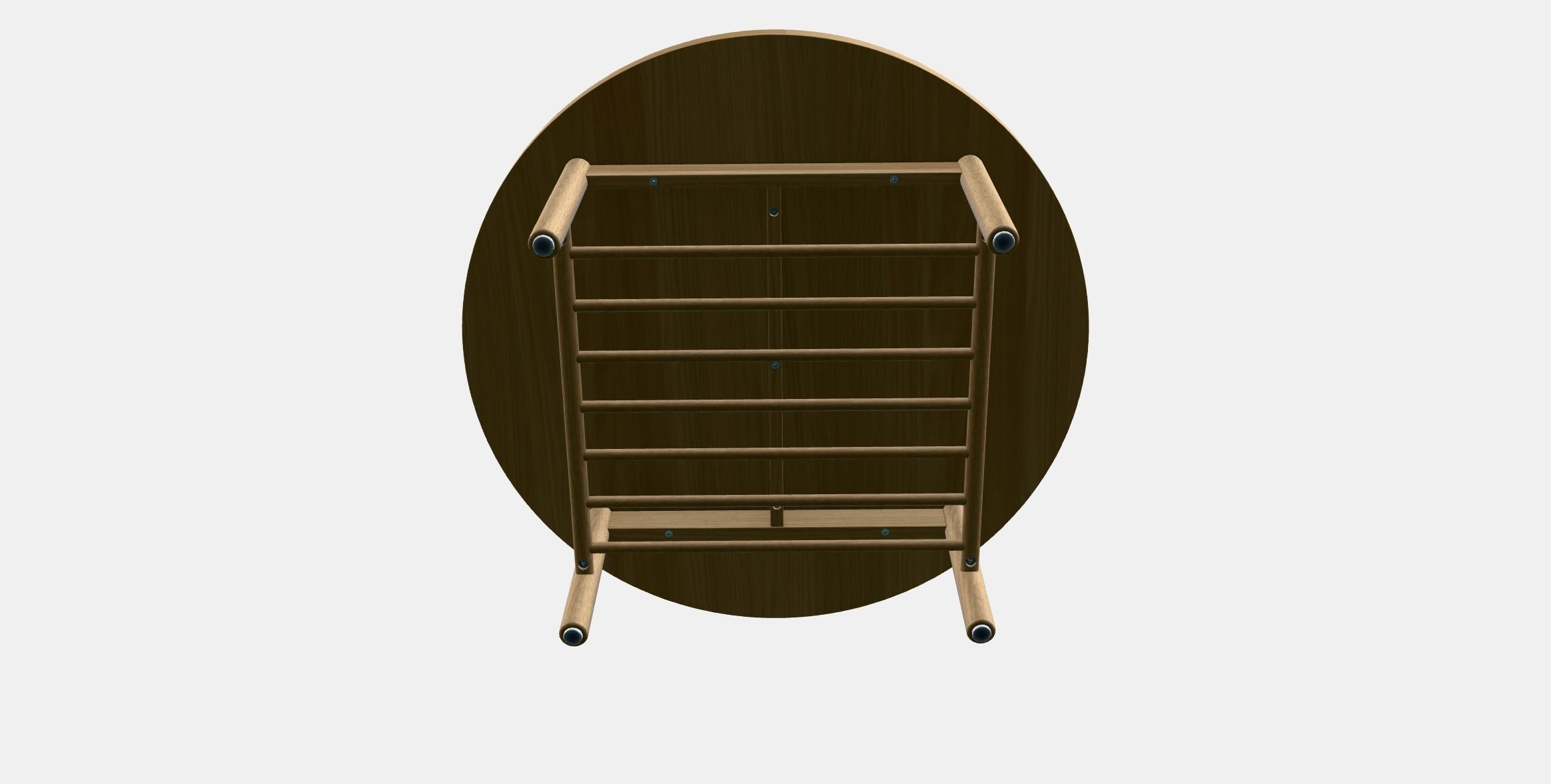 LISTERBY Coffee table Low-poly 3D model_9