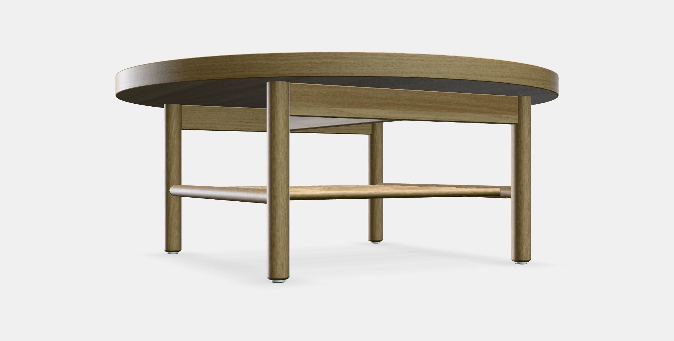 LISTERBY Coffee table Low-poly 3D model_7