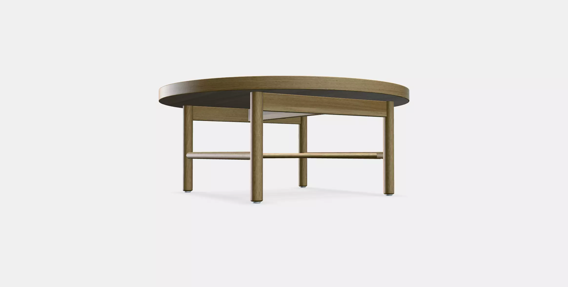 LISTERBY Coffee table Low-poly 3D model_0