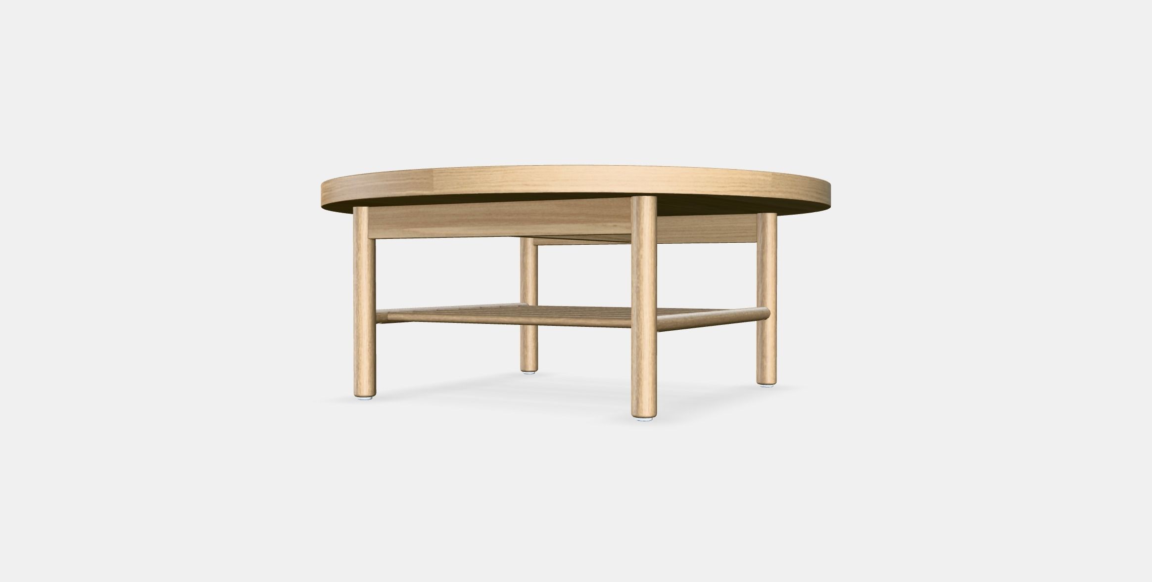LISTERBY Coffee table Low-poly 3D model_3