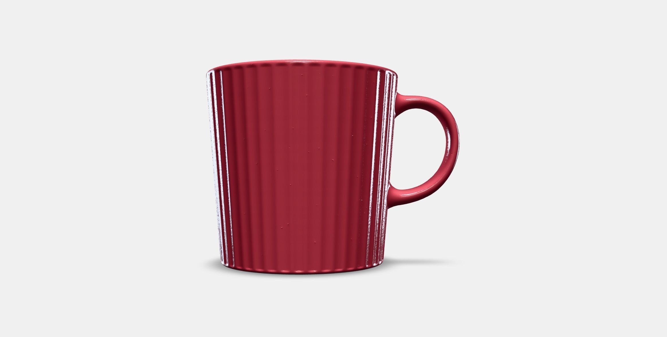 Imperial Mug Low-poly 3D model_10