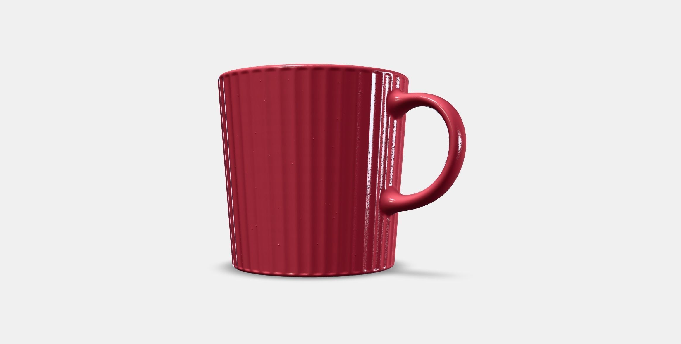Imperial Mug Low-poly 3D model_11