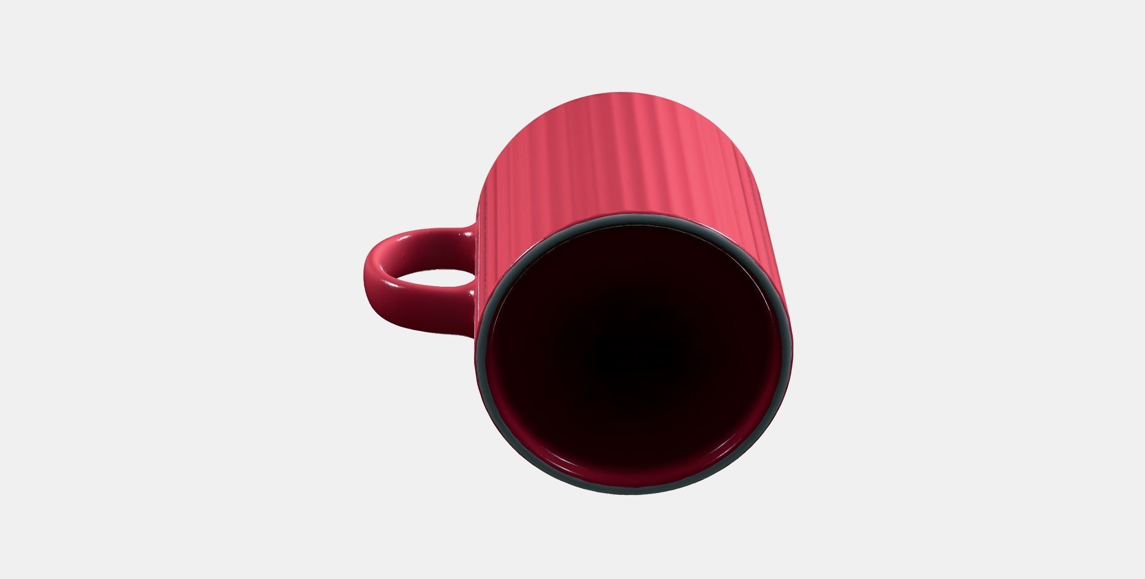 Imperial Mug Low-poly 3D model_3