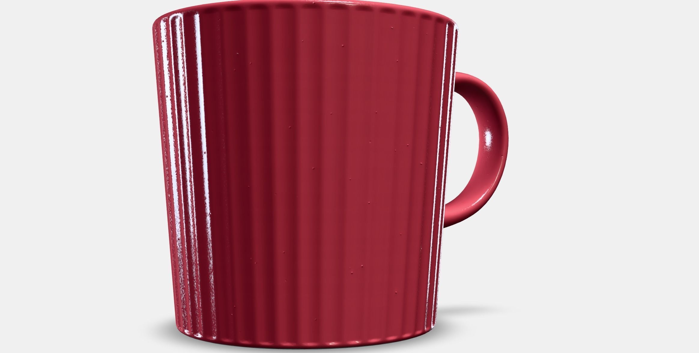 Imperial Mug Low-poly 3D model_9