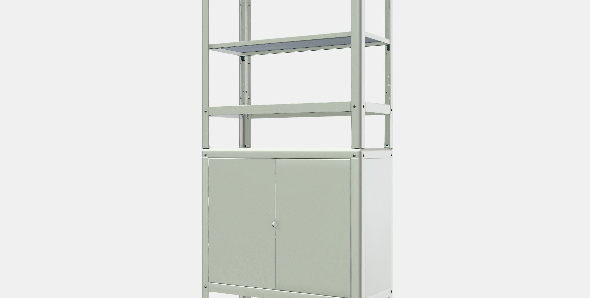 KOLBJORN Shelving unit with cabinet Low-poly 3D model_13