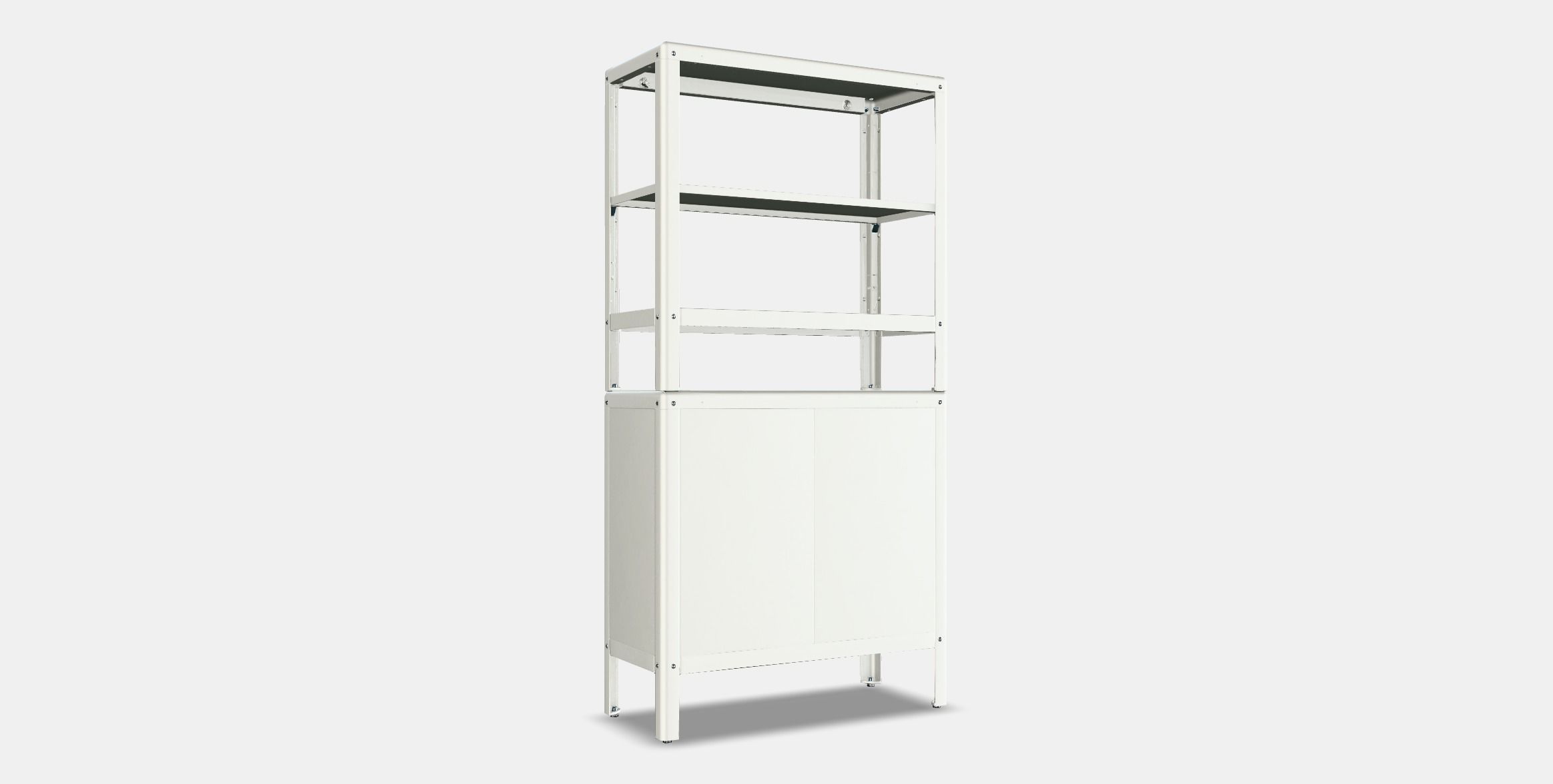 KOLBJORN Shelving unit with cabinet Low-poly 3D model_16