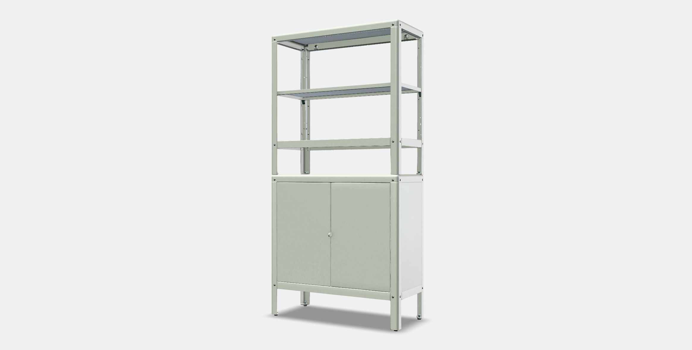 KOLBJORN Shelving unit with cabinet Low-poly 3D model_12