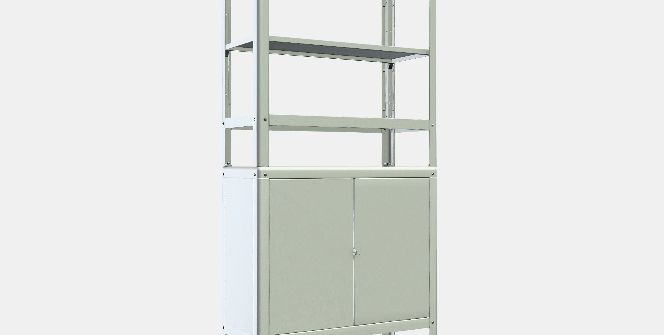 KOLBJORN Shelving unit with cabinet Low-poly 3D model_9