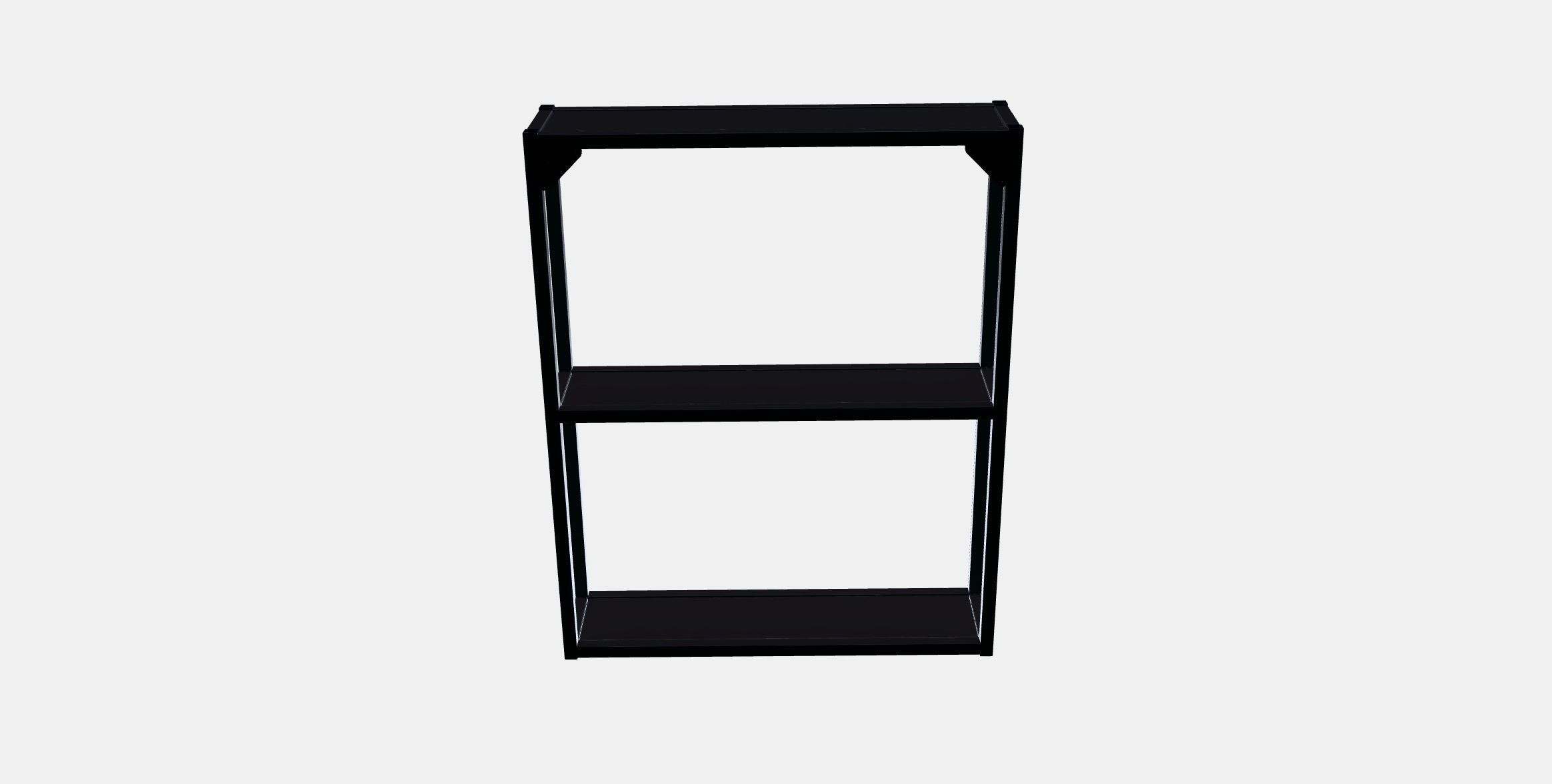 ENHET Wall fr w shelves Low-poly 3D model_6