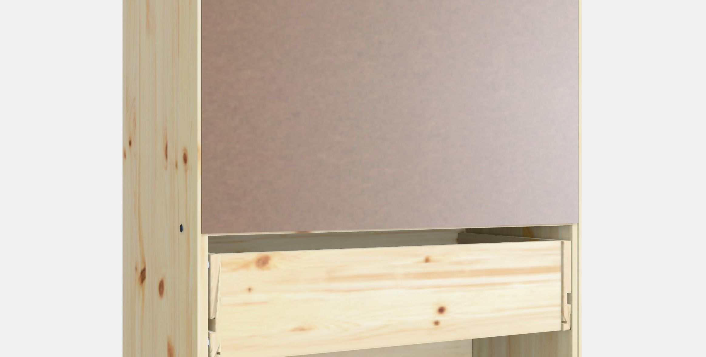 RAST Chest of 3 drawers Low-poly 3D model_2